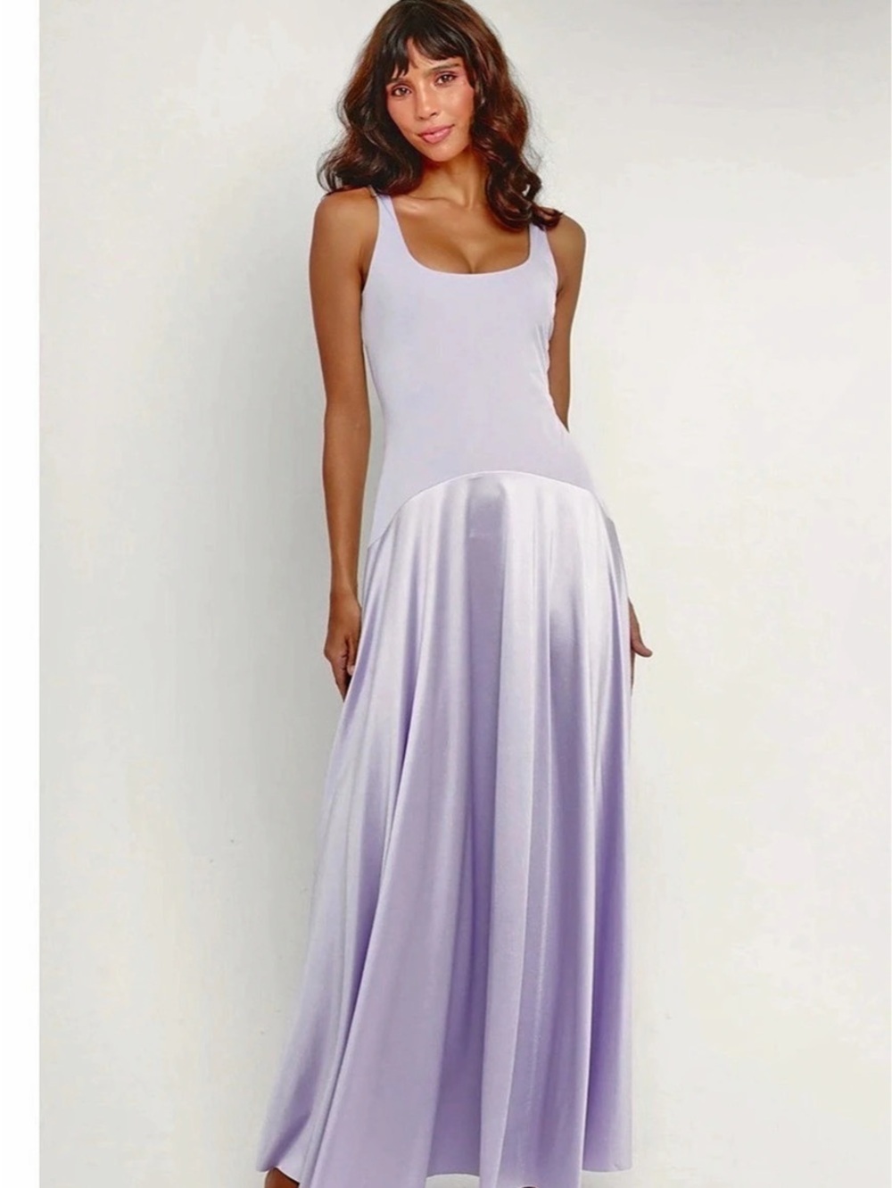 Rare London Lavender Maxi Dress